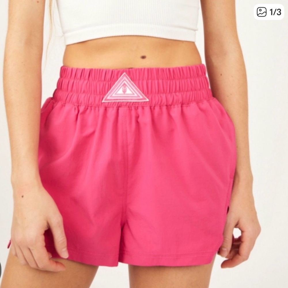 FP Movement by Free People Hot Pink Next Round shorts